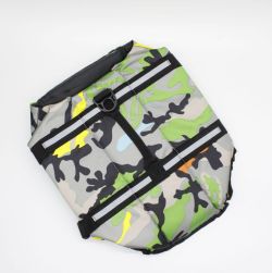 Жилет для купання собак Камуфляж L 