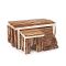 Деревяний будинок для гризунів, 19х19х7,5 см 