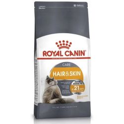 АКЦІЯ Royal Canin HairSkin Care сухий корм для кішок з проблемною вовною з куркою, 4 кг + наповнювач Catsan 5л 