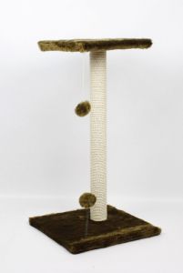 Дряпка для кота Соло коричнева Сизаль