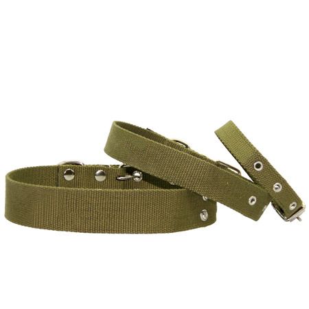 Нашийник брезент одинарний 32-45 см
