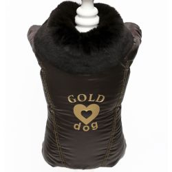 Шоколад комбінезон для собак хлопчиків на силіконі S2 Пінчер