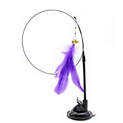 Вудочка Пірїнка бузкова посилена на присосці, 85 см 