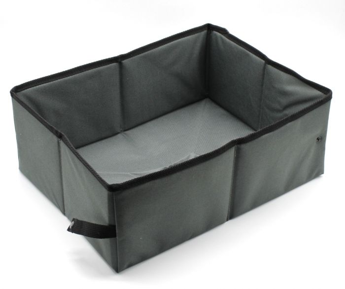 Портативний туалет без кришки, 40х30х15 см сірий