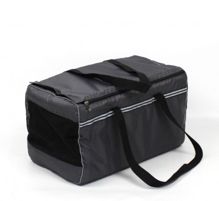 Сумка Хеппі сіра, 46х28х26 см 