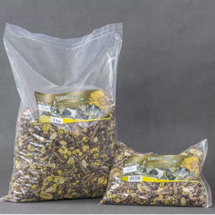 Корм для гризунів Бананово-шоколадний Zooraj 3л