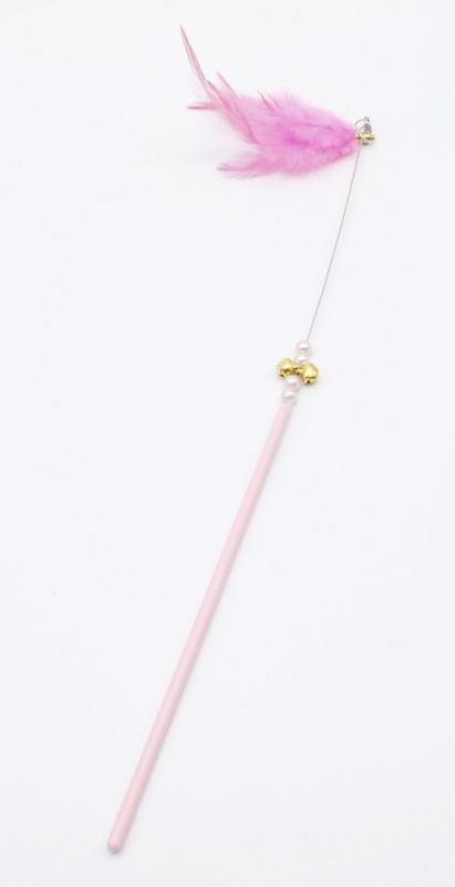 Вудка Пірьячко Рожева 40 см 