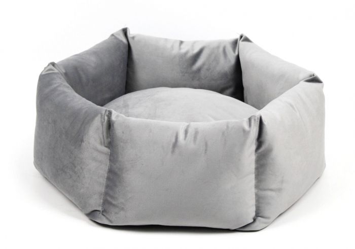 Лежак Леон шестикутний. Сірий 545416 см.