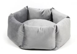 Лежак Леон шестикутний. Сірий 545416 см.