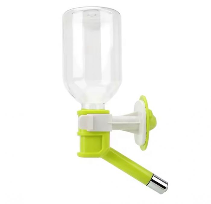 Поїлка для гризунів, в клітку, 250 мл салатова