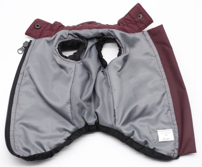 Жилет Альфа стьогана плащівка бордо (дівчинка) XS