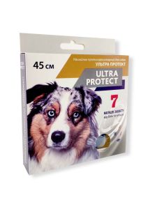 Ultra Protect-протипаразитарний нашийник для собак 45 см, Palladium синій