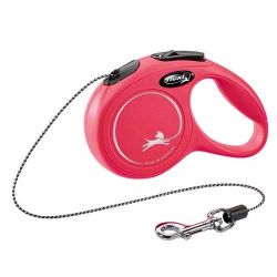 Рулетка Flexi Classic S-трос 5м до 12 кг Червоний