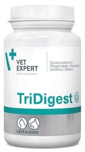 VetExpert TriDigest, Добавка, що підтримує травлення у собак і кішок 40 таб. 