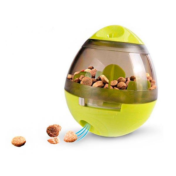 Іграшка-неваляшка яйце з отвором для ласощів 