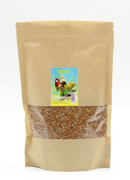 Корм Просо для птахів, 500 г 