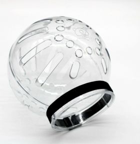 Грумерська маска L 14х15см (горло 8см) 