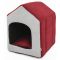Будка  1 для собак 323235 см Сіро-бордова