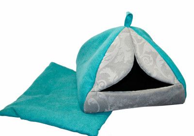 Будиночок для собак Мерседес 0 антикоготь 323535 см Бірюза