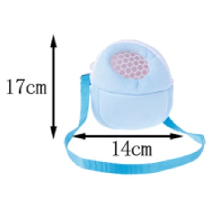 Переноска для гризунів 17  14 см S Блакитний