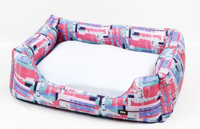 Лежак Магія плащова тканина Блакитний. 506519 см.