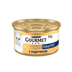 Gourmet Gold паштет для котів з індичкою, 85 г 85 г