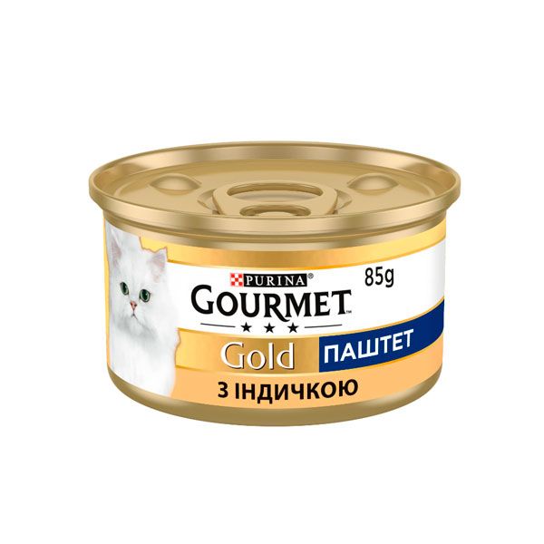 Gourmet Gold паштет для котів з індичкою, 85 г 85 г
