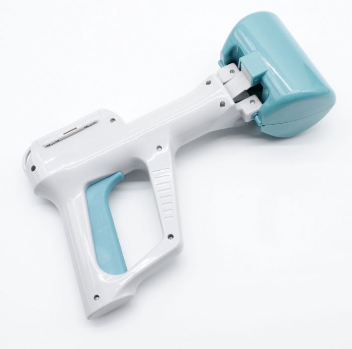 Совок-пістолет для збирання фекалій Сіро-Бірюзовий 