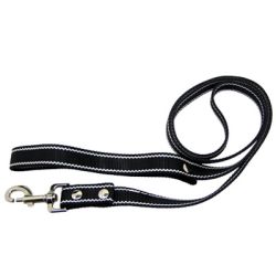 Повідець капроновий 25мм чорний Довжина 2 м