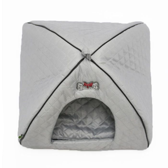 Будиночок для тварин Юрта 0 паянка з ребрами жорсткості 323535 см Бордо