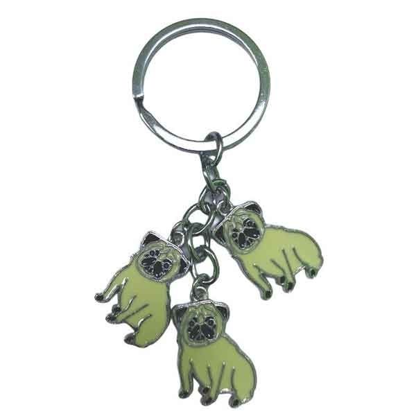 Брелок мет Три собачки 