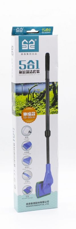 Шкребок для акваріума SX-06, 5480 см, з насадками