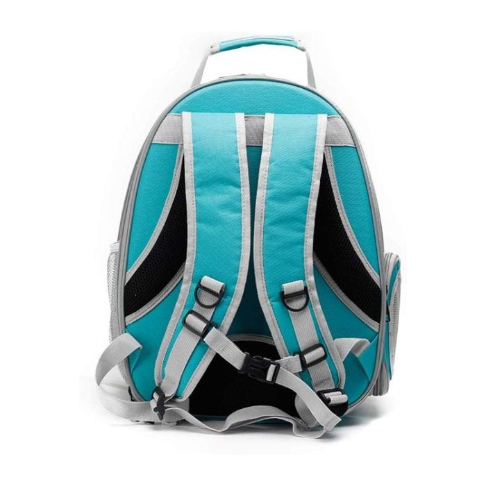 Розкладний рюкзак-переноска для перенесення тварин, 40х34х20см Трояндовий