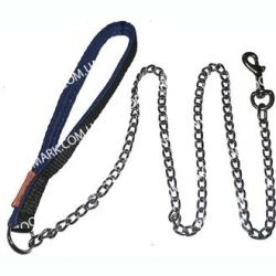 Повідець ланцюжок з нейлоновою ручкою Довжина 110 см Довжина 4,0 мм