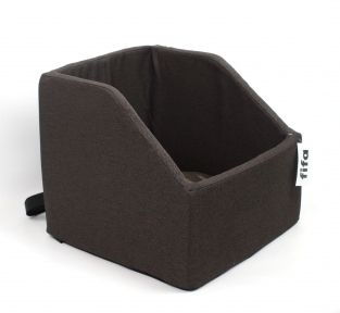 Автокрісло Лакус, 40х40х35 см. Шоколад.