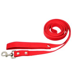 Поводок брезент 35мм Червоний Довжина 4.6 м