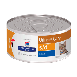 Hills PD Feline S  D Консерва для розчинення струвітних каменів у кішок 156г 
