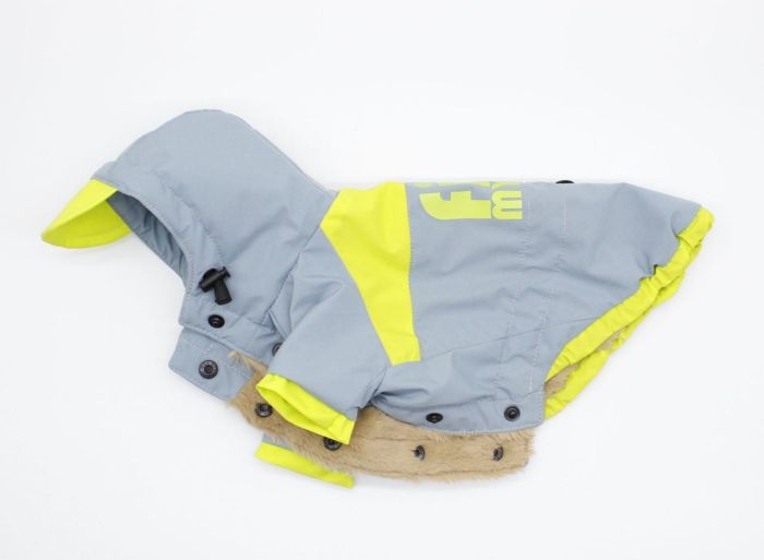 Орфей куртка з капюшоном блакитний з неоном, хлопчик. XXS (А22В25-31см)