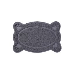 Килимок овал з лапками 2640см Сірий