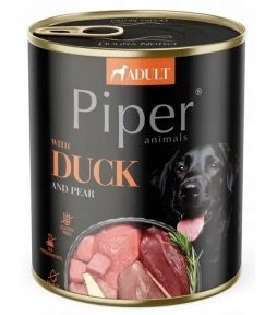 Dolina Noteci Piper Duck  Pear Консервований корм для дорослих собак з качкою та грушею 800 гр