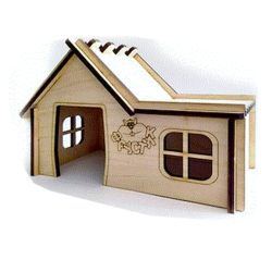 Будиночок для гризунів 6 171012 см 