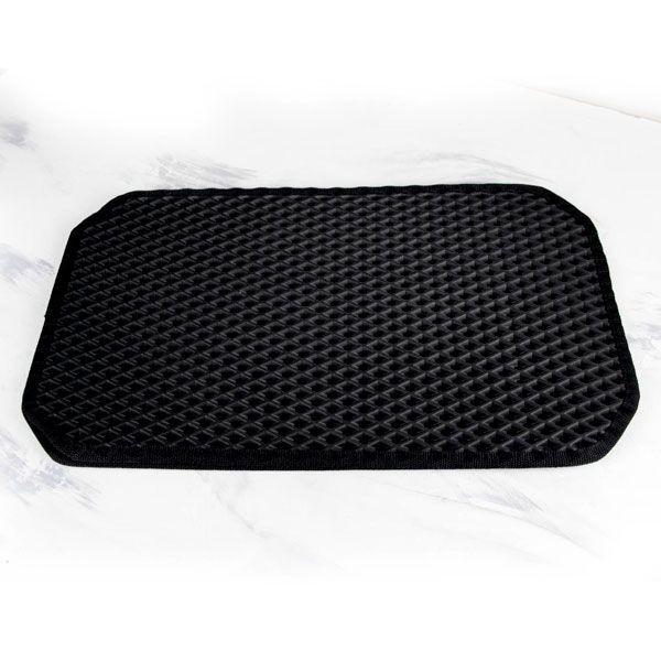 Килимок для котячого лотка Липучка FUNtastic 5030 см Чорний