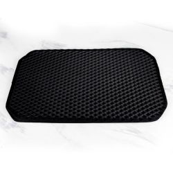 Килимок для котячого лотка Липучка FUNtastic 5030 см Чорний