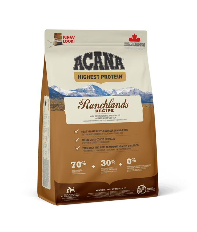ACANA Ranchlands Dog 2 кг - корм для собак 1 шт
