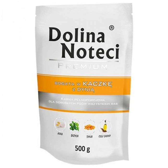 Dolina Noteci Premium Dog (65) для собак качка  гарбуз 500г 