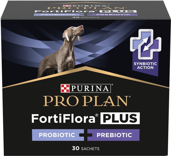 АКЦІЯ Purina Pro Plan FortiFlora Пробіотик для дорослих собак та цуценят для здорового травлення та зміцнення імунітету 7х1 г 