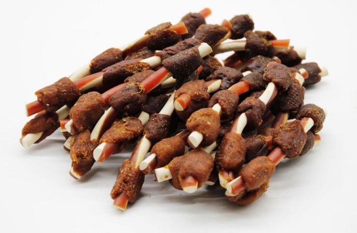 PAUSE SNACK Шашлик мясний качка курка, яловичина 500г Відг 