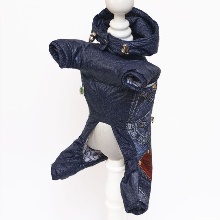 Дизель комбінезон для собак хлопчиків на силіконі L1