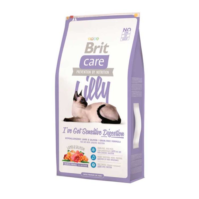Brit Care Cat Lilly have Sens для кішок з чутливим травленням 7 кг