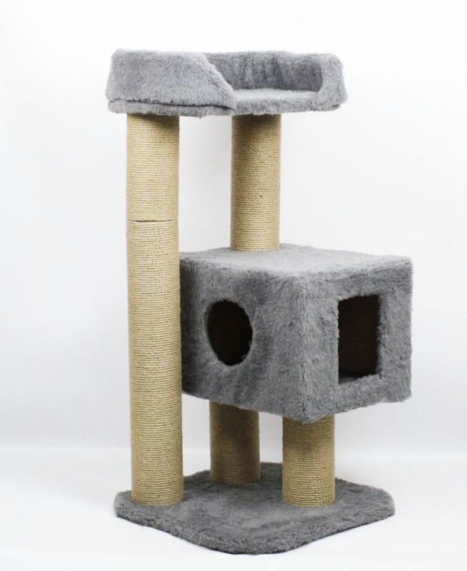 КИЦЬ-КИЦЬ Дряпка джут Сіра 